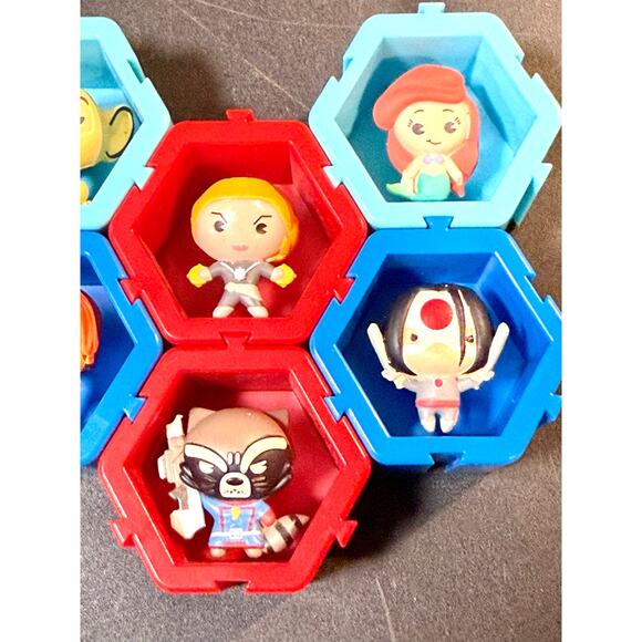 NANO Wow! PODS connectable collectible figures Disney marvel DC characters - Picture 3 of 3